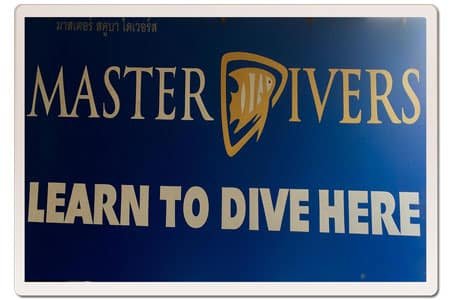 learn-to-dive-koh-tao-sign