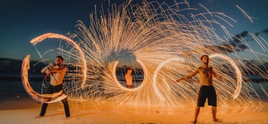 fire crew fire spinning cayman islands beach portrait photography long exposure lukas vieyra thomas williamson 00021