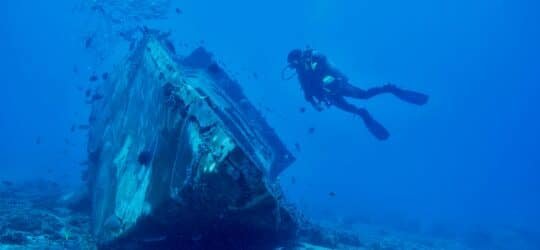 wreck diving